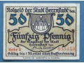 50 Pfennig 1920 - Herrnstadt in Schl. - Wąsosz