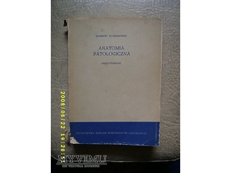 Anatomia patologiczna-Zygmunt Ruszczewski.