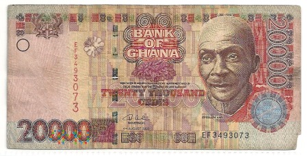 Ghana.1.Aw.20000 cedis.2003.P-36