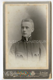 Bahrynowicz - Portret młodzieńca (mundurowy)