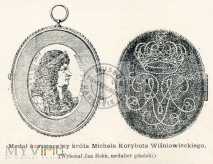 Medal koronacyjny Michała Korybuta Wiśniowieckiego