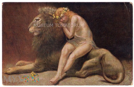 Lerisch - Siła i Piękno - Akt z lwem