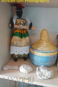BASKET AND DOLL ,GAMBIA