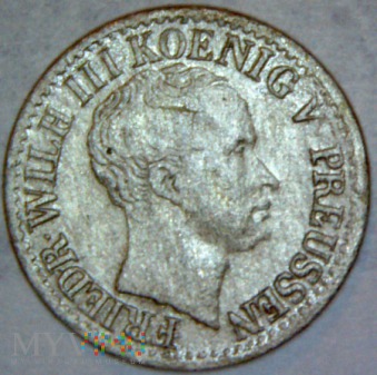 Fryderyk Wilhelm III 1797-1840-1/2 S.GROSCHEN 1823