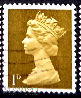 Elżbieta II, GB 453ycm uv