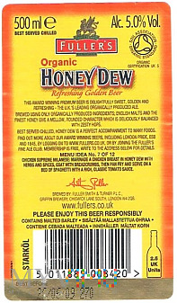 organic honey dew