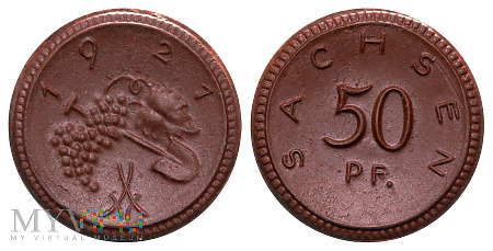Duże zdjęcie 50 pfennig, 1921, notgeld (S)