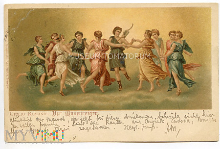 Duże zdjęcie Romano - Taniec Muz - 1900