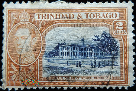 Duże zdjęcie Trynidad i Tobago 2c Jerzy VI