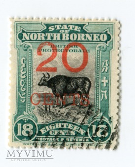 Duże zdjęcie Borneo Północne znaczek North Borneo