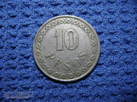 Paragwaj 10pesos 1939