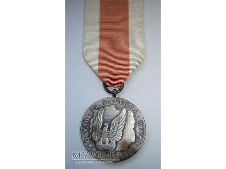 Duże zdjęcie Medal za zasługi dla obronności kraju - srebrny