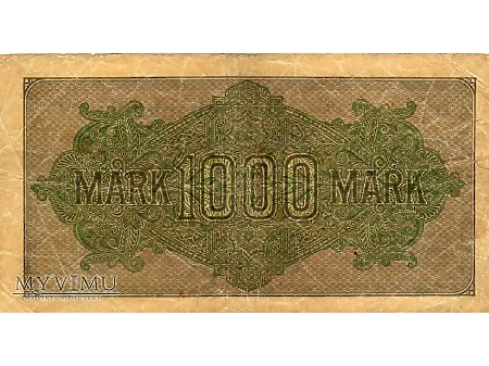1000 Marek 1922 r.