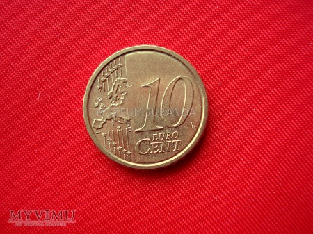 10 euro centów - Włochy