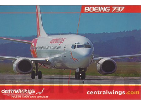Boeing 737-45D, SP-LLF, Centralwings