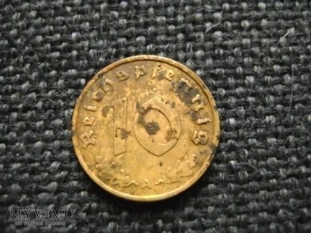 10 pfennigów 1938 A
