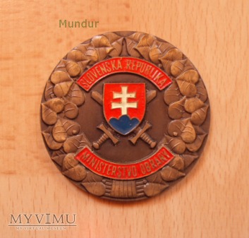 Duże zdjęcie Medal Ministerstwa Obrony Slowackiej Republiki