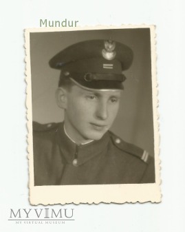Zdjęcie portretowe: kapral 1956r.