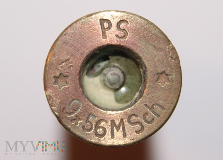 Łuska karabinowa 9 x 56 mm Mannlicher