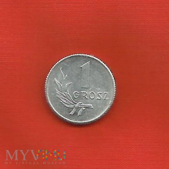 Moneta 1 Grosz 1949 rok