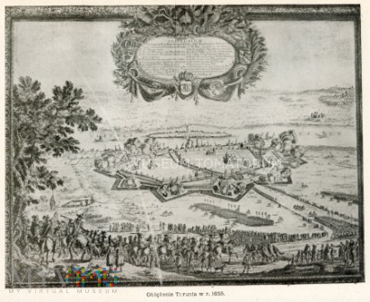 Toruń - oblężenie miasta w 1655
