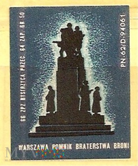 Warszawa- pomn.Braterstwa Broni.Bystrzyca.1