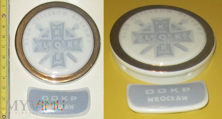 Medal kolejowy - społeczny LOK-KOR DOKP Wrocław