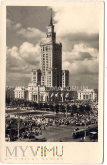 W-wa - Pałac Kultury i Nauki - 1956