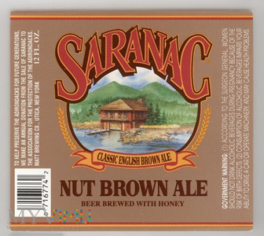 Saranac, Nut Brown Ale