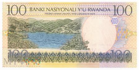 Rwanda - 100 franków (2003)