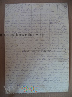 Kartka pocztowa z okresu II WŚ