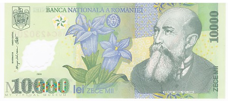 Duże zdjęcie Rumunia - 10 000 lei (2001)