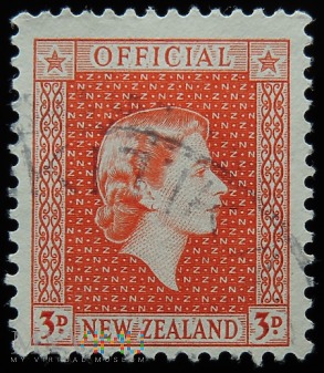 Nowa Zelandia 3D Elżbieta II