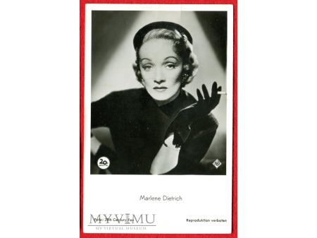 Duże zdjęcie Marlene Dietrich Nie ma autostrad ... MARLENA