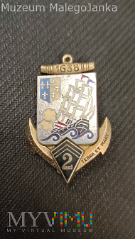 ‎Odznaka 2 Pułk Piechoty Morskiej‎ - Francja