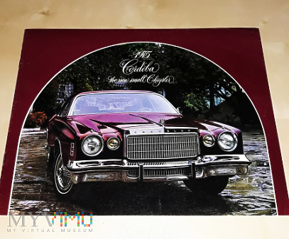 Prospekt Chrysler Cordoba 1975