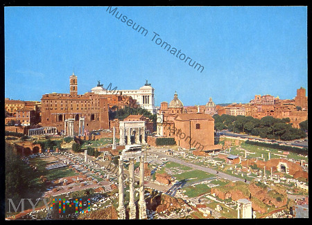 Roma - Forum Romanum - lata 80-te XX w.