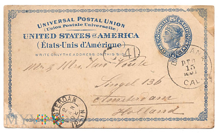 11.3a-Postal Card USA.1892