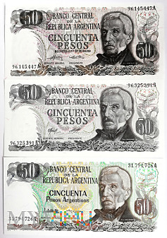 ZAGADKA 30 - Argentyna 50 pesos