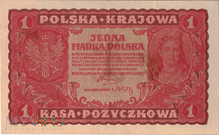 Polska - 1 marka (1919)