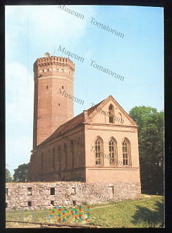 Człuchów - Zamek pokrzyżacki - 1973
