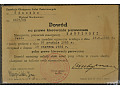 Prawo kierowania parowozem DOKP Gdańsk - 1954 r.