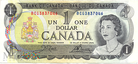 KANADA 1 DOLLAR 1973.a