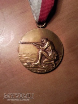 Duże zdjęcie Medal strzelanie M.K. WF i PW