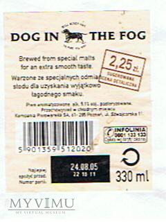 dog in the fog