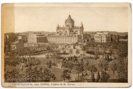 Lwów - Kościół św. Jura - 1928