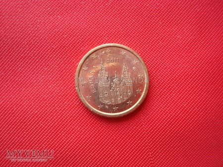 Duże zdjęcie 1 euro cent - Hiszpania