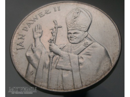 Jan Paweł II, 10 000 zł, 1987 rok.