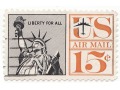 Znaczek U.S.A Statua Wolności 1961