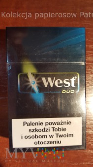 Papierosy WEST Duo 2013 r.